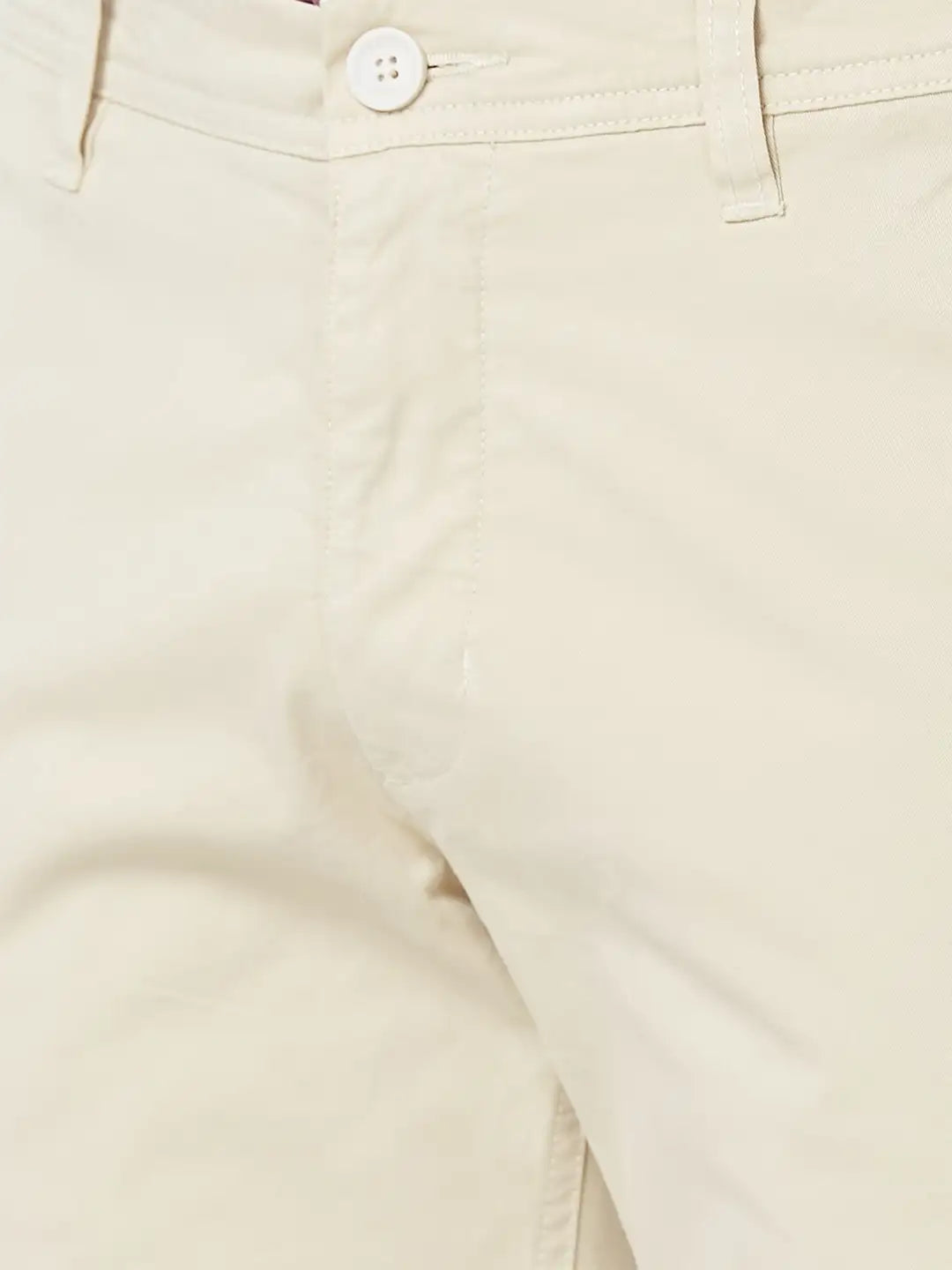 Men Lrt White Trouser