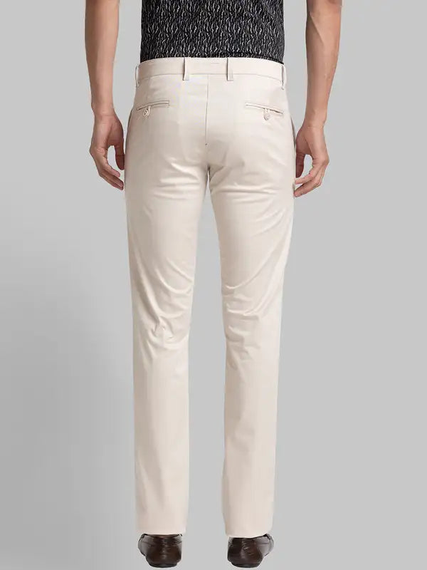 Men Lrt Fit Khaki Trouser