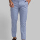 Men Green Lrt Fit Solid Cotton Blend Trouser