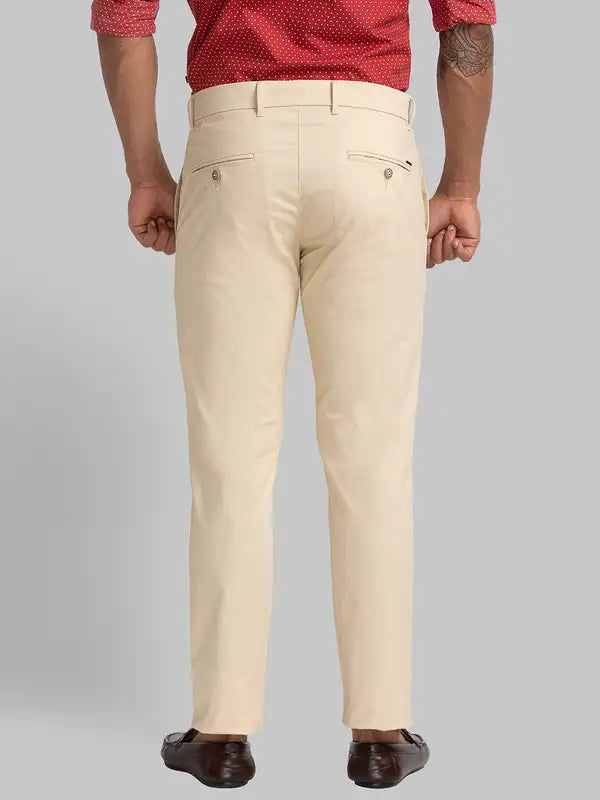 Men Lrt Fit Grey Trouser
