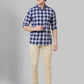 Men Lrt Fit Khaki Trouser