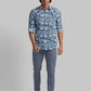 Men Lrt Fit Green Trouser