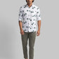Men Lrt Fit Blue Trouser