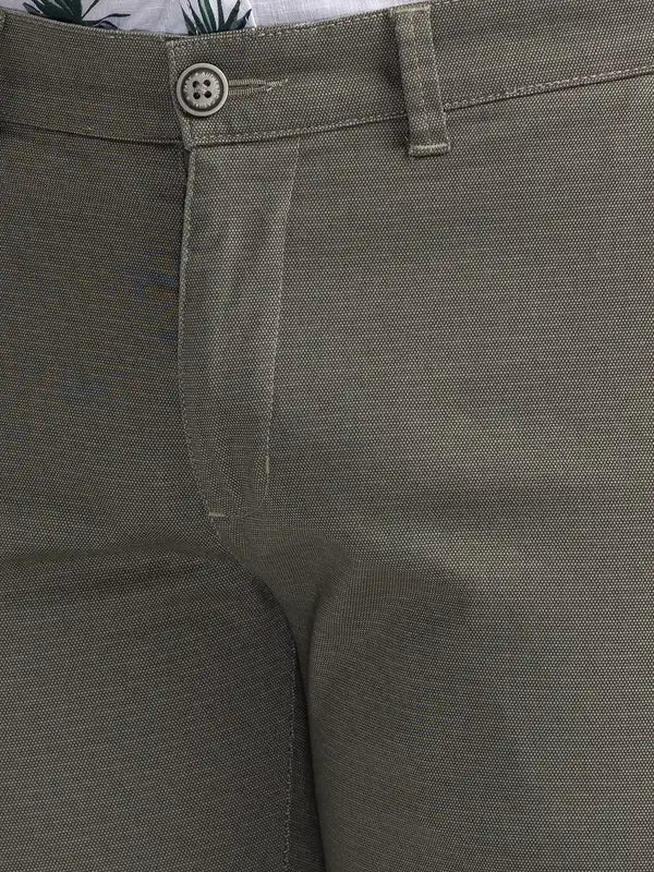 Men Lrt Fit Blue Trouser
