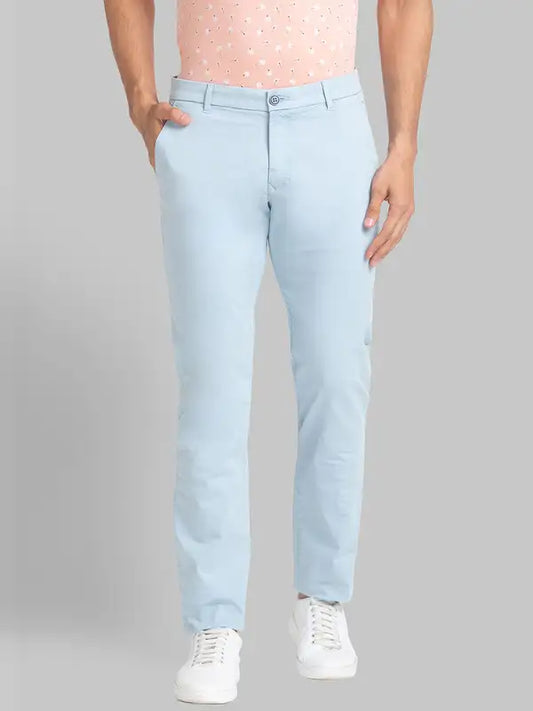 Men Lrt Fit Green Trouser