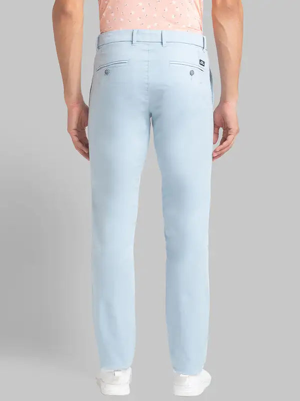 Men Lrt Fit Green Trouser