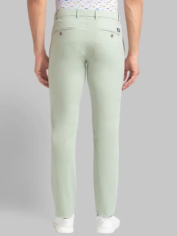 Men Lrt Fit Yellow Trouser