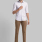 Men Lrt Fit Black Trouser