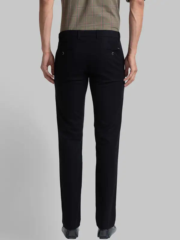 Men Lrt Fit Blue Trouser