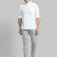 Men Lrt Fit Blue Trouser