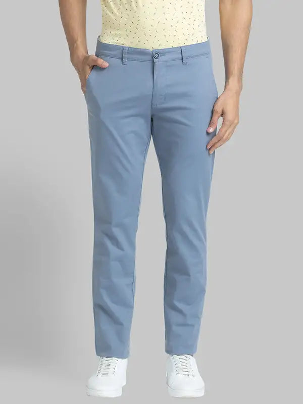 Men Lrt Fit Khaki Trouser