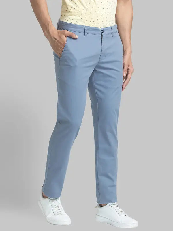 Men Lrt Fit Khaki Trouser