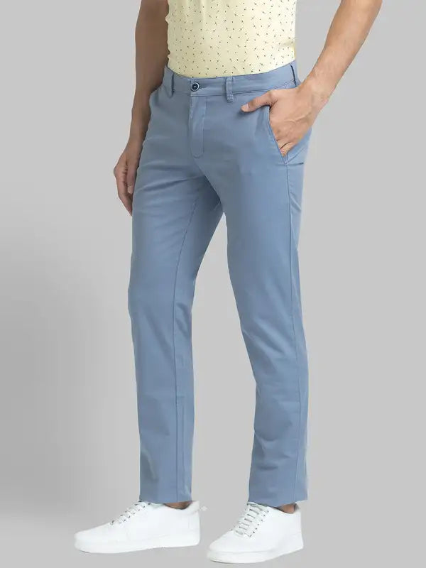 Men Lrt Fit Khaki Trouser