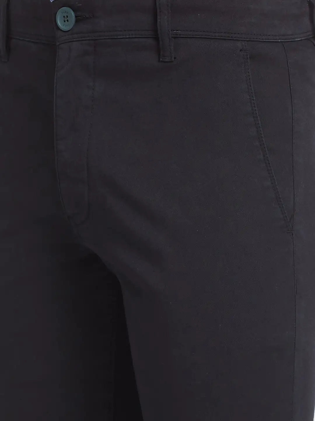Men Lrt Fit Green Trouser