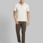 Men Lrt Fit Black Trouser