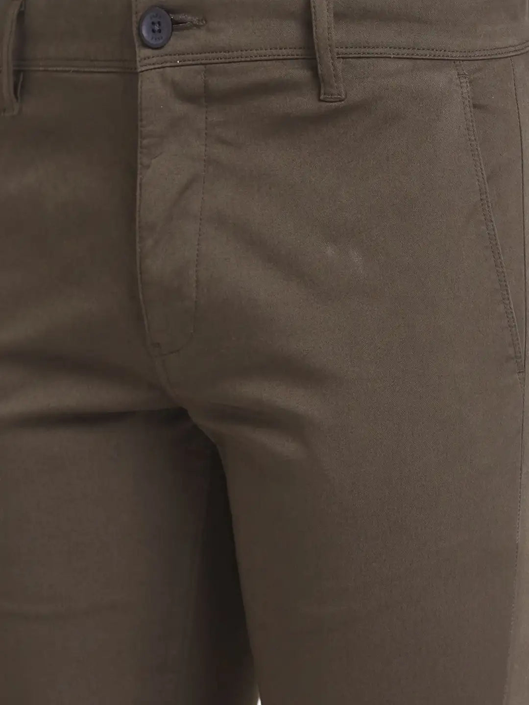 Men Lrt Fit Black Trouser