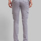 Men Tapered Fit Brown Chinos & Trouser