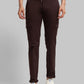 Men Regular Fit Blue Chinos & Trouser
