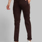 Men Regular Fit Blue Chinos & Trouser