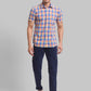 Men Tapered Fit Green Chinos