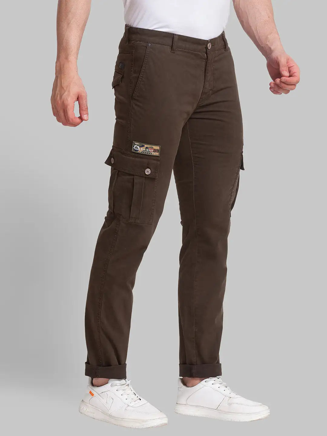 Men Regular Fit Fawn Bundi