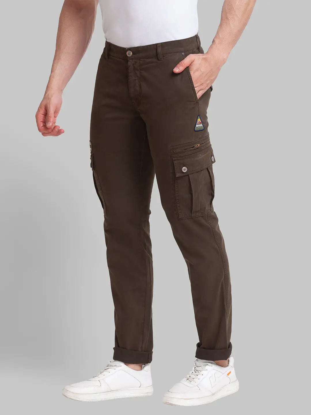 Men Regular Fit Fawn Bundi