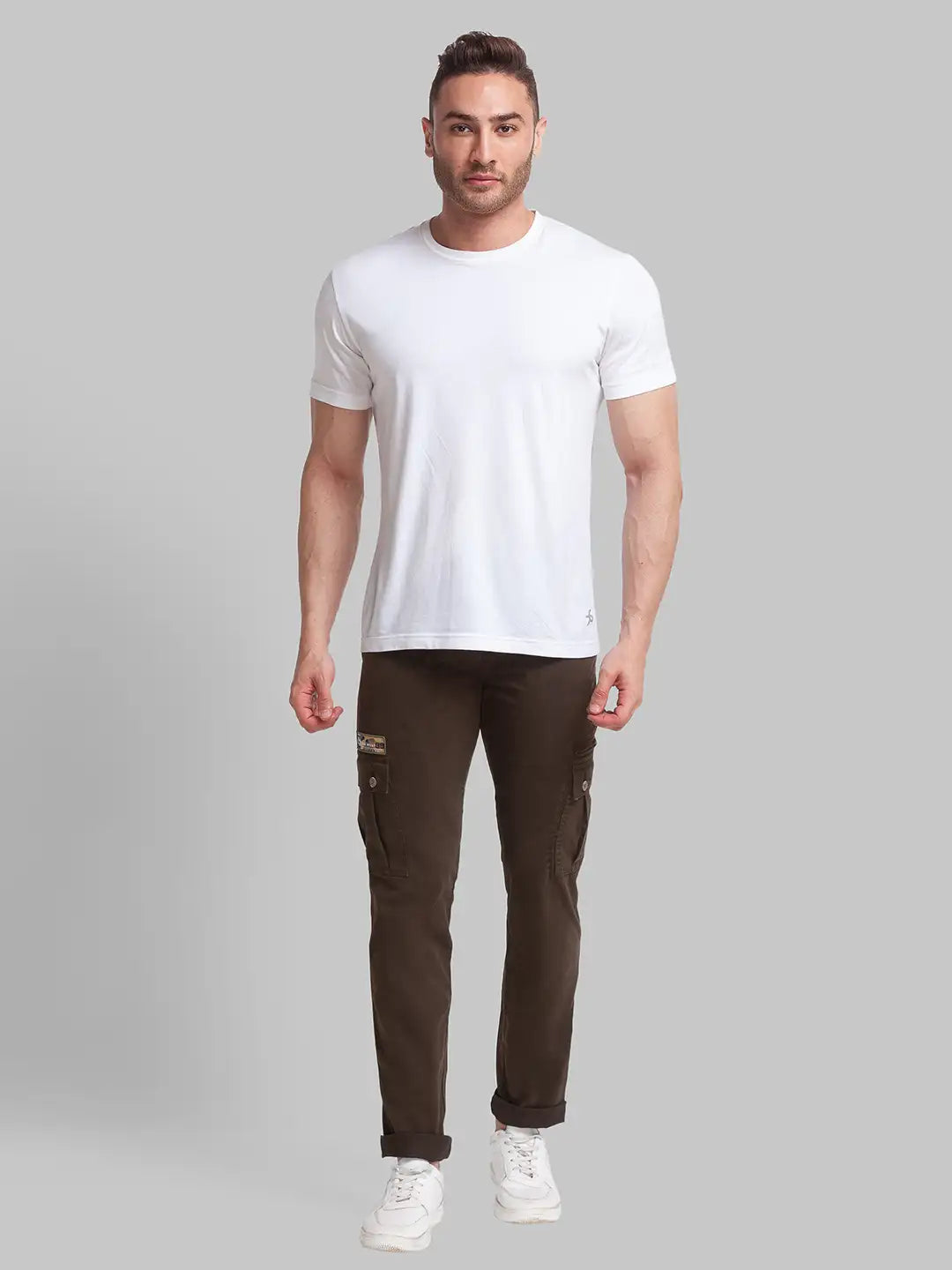 Men Regular Fit Fawn Bundi