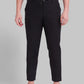 Men Regular Fit Black Trouser
