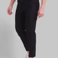 Men Regular Fit Black Trouser