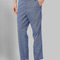 Men Slim Fit Fawn Trouser
