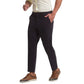 Men Slim Fit Blue Trouser