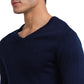Men Regular Fit Black Sweater