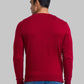 Men Regular Fit Blue Sweater