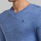 Men Regular Fit Green Sweater