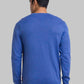 Men Regular Fit Grey Sweater