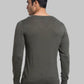 Men Regular Fit Blue Sweater