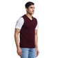 Men Regular Fit Green Sweater