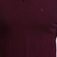 Men Regular Fit Green Sweater