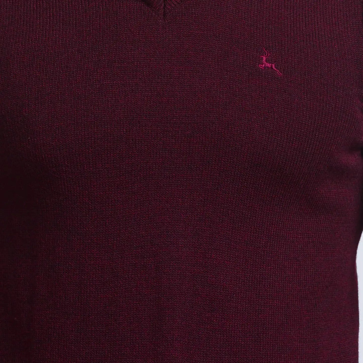 Men Regular Fit Green Sweater