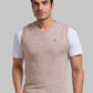 Men Regular Fit Red Sweater