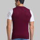 Men Regular Fit Grey Sweater