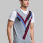 Men Regular Fit Teal Blue Sweater