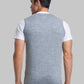 Men Regular Fit Teal Blue Sweater
