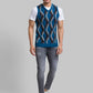 Men Regular Fit Grey Sweater