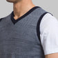 Men Regular Fit Grey Sweater