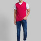 Men Regular Fit Light Blue Sweater