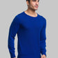 Men Regular Fit Light Grey Sweater