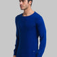 Men Regular Fit Light Grey Sweater