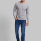 Men Regular Fit Black Sweater