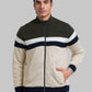 Men Regular Fit Blue Sweater